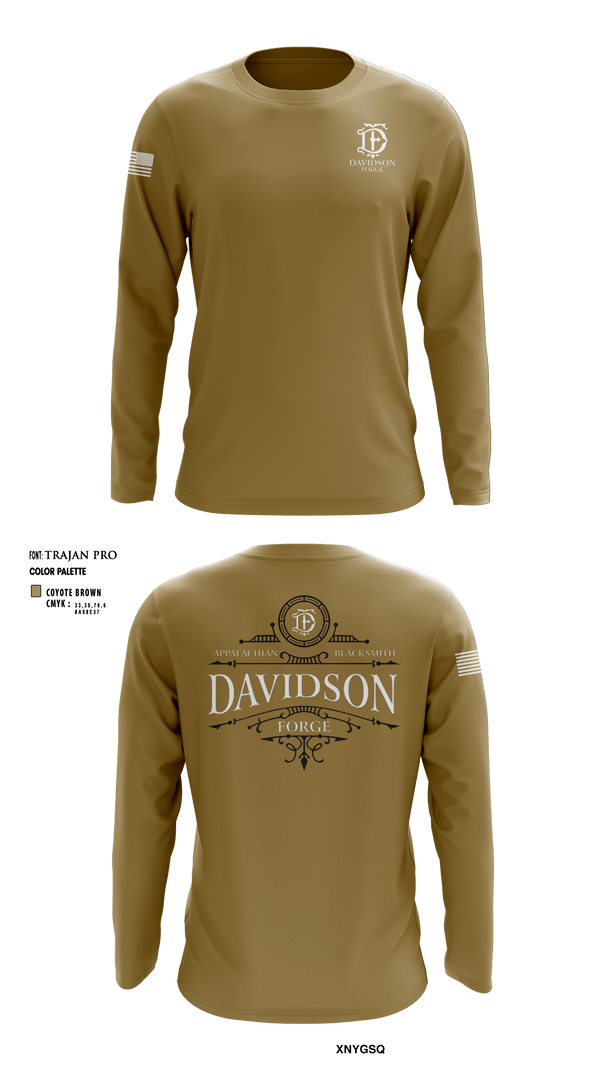 Long Sleeve Performance Shirt, Davidson Forge, , Teamtime, Team time, sublimation, custom sports apparel, team uniforms, spirit wear, spiritwear, sports uniforms, custom shirts, team store, custom team store, fundraiser sports, apparel fundraiser
