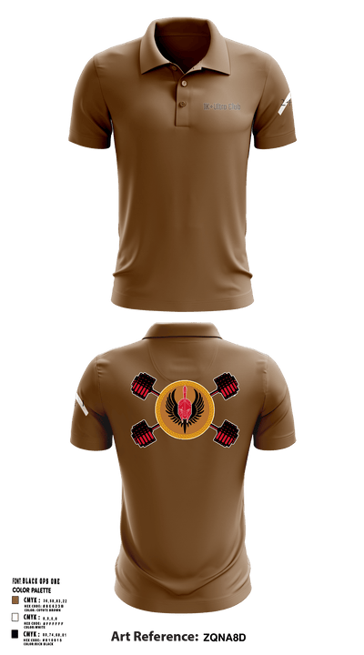 1K+ Ultra Club 51980552 Short Sleeve Performance Polo - 1
