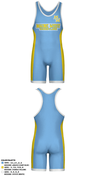 Wrestling Singlet, Maine West High School Wrestling, Wrestling, Teamtime, Team time, sublimation, custom sports apparel, team uniforms, spirit wear, spiritwear, sports uniforms, custom shirts, team store, custom team store, fundraiser sports, apparel fundraiser