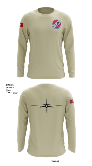 Long Sleeve Performance Shirt, 151st Air Refueling Squadron, Air Force, Teamtime, Team time, sublimation, custom sports apparel, team uniforms, spirit wear, spiritwear, sports uniforms, custom shirts, team store, custom team store, fundraiser sports, apparel fundraiser