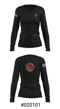 1484th Trans Co 77875137 Women's Long Sleeve V-neck Shirt - 36