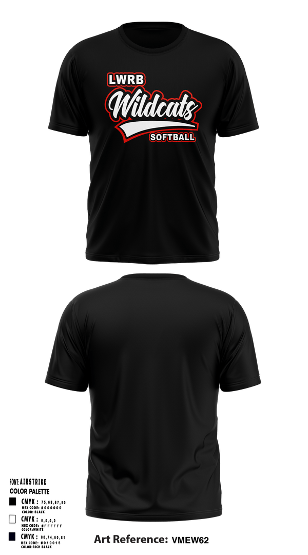 Short Sleeve Performance Shirt, Lowpoint-Washburn Junior High School Softball, Softball, Teamtime, Team time, sublimation, custom sports apparel, team uniforms, spirit wear, spiritwear, sports uniforms, custom shirts, team store, custom team store, fundraiser sports, apparel fundraiser