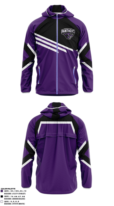 Chapel Hill High School Cross Country 475934692 Windbreaker - 1