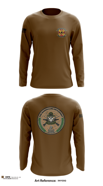 Weapons Training Battalion 3430348 Long Sleeve Performance Shirt - 4