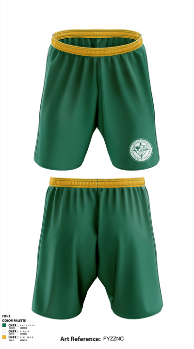 Covington Latin School 69151478 Athletic Shorts With Pockets - 2