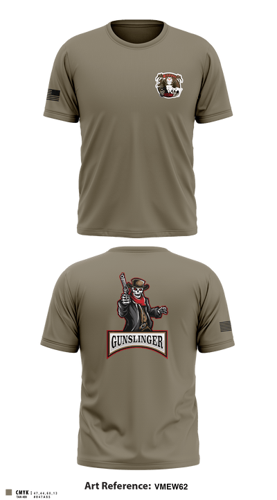 541st Outlaws: Gunslingers 51318466 Short Sleeve Performance Shirt - 2