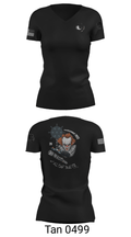 Mobile unit 2 64041633 Women's Short Sleeve V-neck Shirt - 23