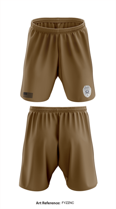 TAYLORSVILLE POLICE DEPARTMENT LT 27466887 Athletic Shorts With Pockets - 2