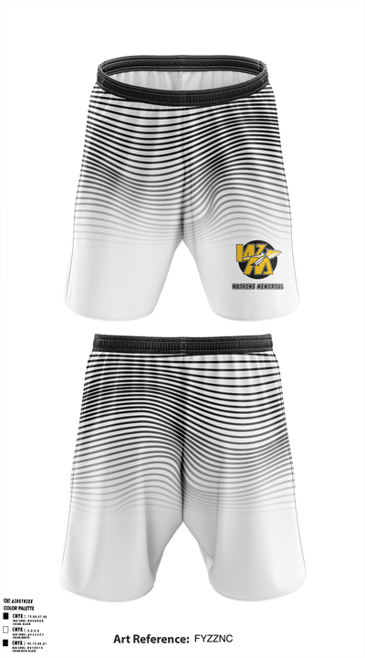 Watkins Memorial High School Golf 65050201 Athletic Shorts With Pockets - 1