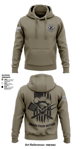 Hoodie, , Army, Teamtime, Team time, sublimation, custom sports apparel, team uniforms, spirit wear, spiritwear, sports uniforms, custom shirts, team store, custom team store, fundraiser sports, apparel fundraiser