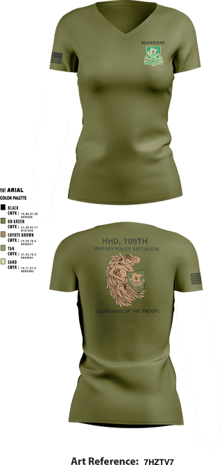 Women's Short Sleeve Vneck Shirt, , Army, Teamtime, Team time, sublimation, custom sports apparel, team uniforms, spirit wear, spiritwear, sports uniforms, custom shirts, team store, custom team store, fundraiser sports, apparel fundraiser