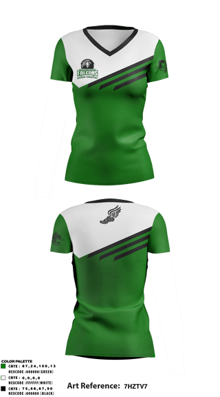 Women's Short Sleeve Vneck Shirt, River Valley High School Cross Country, Cross Country, Teamtime, Team time, sublimation, custom sports apparel, team uniforms, spirit wear, spiritwear, sports uniforms, custom shirts, team store, custom team store, fundraiser sports, apparel fundraiser