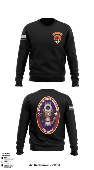 Crew Neck Sweatshirt, , Army, Teamtime, Team time, sublimation, custom sports apparel, team uniforms, spirit wear, spiritwear, sports uniforms, custom shirts, team store, custom team store, fundraiser sports, apparel fundraiser