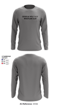 Chisholm Wolf Pack Wrestling Club 49556902 Long Sleeve Performance Shirt - 2