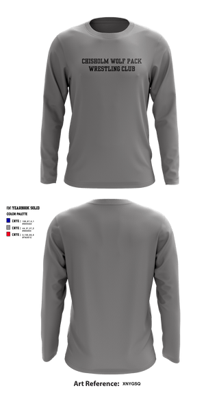Long Sleeve Performance Shirt, Chisholm Wolf Pack Wrestling Club, Wrestling, Teamtime, Team time, sublimation, custom sports apparel, team uniforms, spirit wear, spiritwear, sports uniforms, custom shirts, team store, custom team store, fundraiser sports, apparel fundraiser
