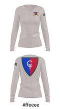 38th DIVARTY 85106851 Women's Long Sleeve V-neck Shirt - 37