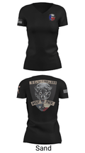 1/149 96639244 Women's Short Sleeve V-neck Shirt - 23