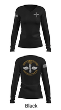 Mechs 6522870 Women's Long Sleeve V-neck Shirt - 39