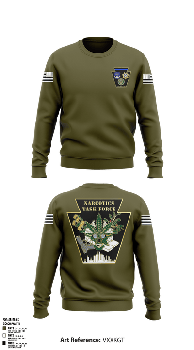 Narcotics Task Force 49411271 Crew Neck Sweatshirt - 51