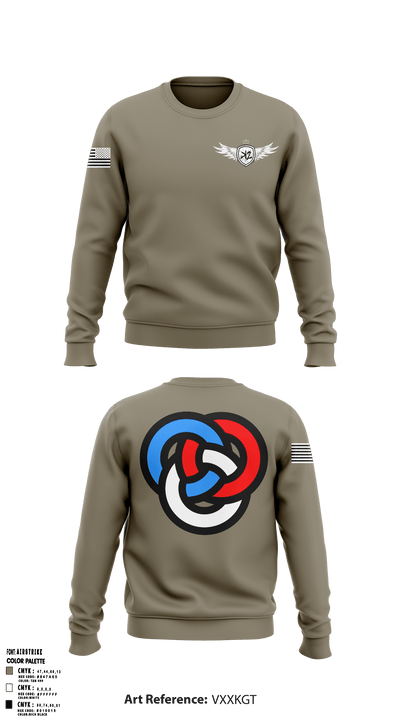 K2 92123784 Crew Neck Sweatshirt - 1
