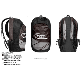 Gear Bag, TDubs Baits, , Teamtime, Team time, sublimation, custom sports apparel, team uniforms, spirit wear, spiritwear, sports uniforms, custom shirts, team store, custom team store, fundraiser sports, apparel fundraiser