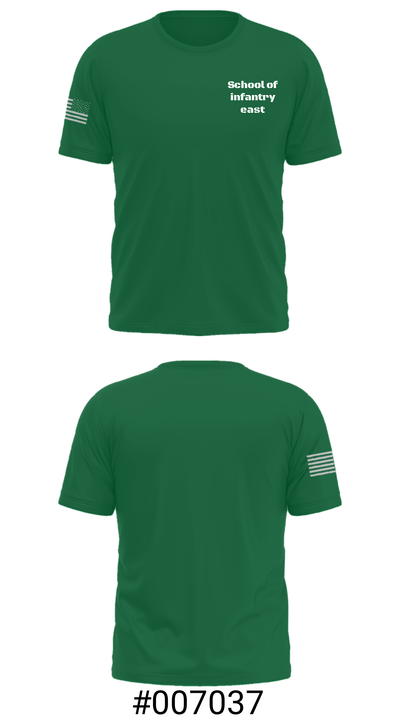 School of infantry east 60160173 Short Sleeve Performance Shirt - 31
