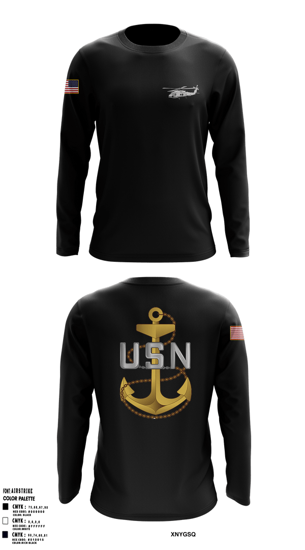 Long Sleeve Performance Shirt, Flight Operations, Navy, Teamtime, Team time, sublimation, custom sports apparel, team uniforms, spirit wear, spiritwear, sports uniforms, custom shirts, team store, custom team store, fundraiser sports, apparel fundraiser