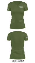1-37 Scout Platoon 26668107 Women's Short Sleeve V-neck Shirt - 28