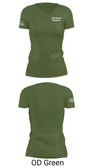 Women's Short Sleeve Vneck Shirt, , Army, Teamtime, Team time, sublimation, custom sports apparel, team uniforms, spirit wear, spiritwear, sports uniforms, custom shirts, team store, custom team store, fundraiser sports, apparel fundraiser