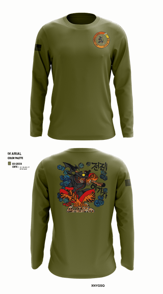 Long Sleeve Performance Shirt, , Army, Teamtime, Team time, sublimation, custom sports apparel, team uniforms, spirit wear, spiritwear, sports uniforms, custom shirts, team store, custom team store, fundraiser sports, apparel fundraiser
