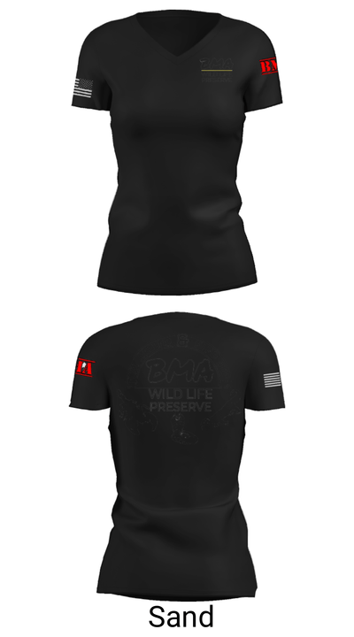 SOTF TU NORTH 40081354 Women's Short Sleeve V-neck Shirt - 24