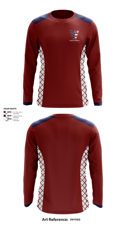 Westhills Baseball 31077109 Long Sleeve Performance Shirt - 1
