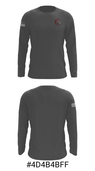 Curtis Baptist High School Soccer 45048321 Long Sleeve Performance Shirt - 17