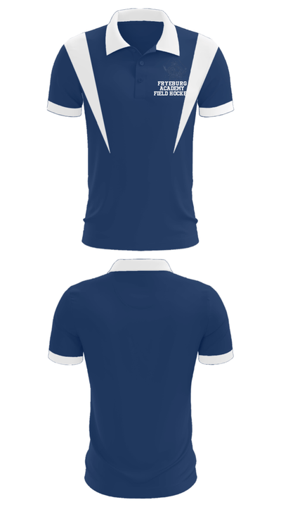 Fryeburg Academy Field Hockey 61621471 Short Sleeve Performance Polo - 4