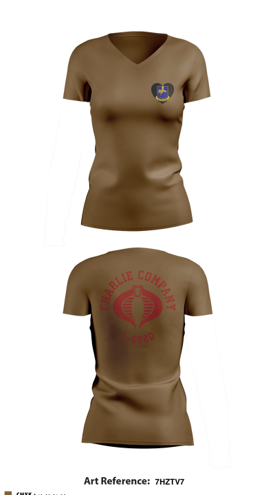 Cobra Company 43397226 Women's Short Sleeve V-neck Shirt - 6
