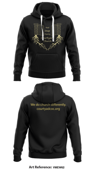 Hoodie, Courtyard Chuch, , Teamtime, Team time, sublimation, custom sports apparel, team uniforms, spirit wear, spiritwear, sports uniforms, custom shirts, team store, custom team store, fundraiser sports, apparel fundraiser