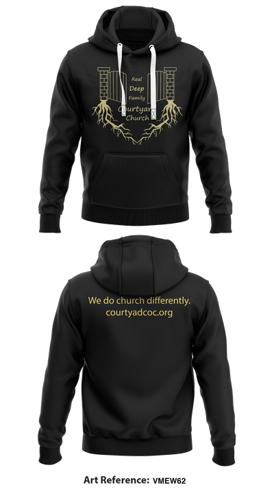 Courtyard Chuch 37286717 Hoodie - 35
