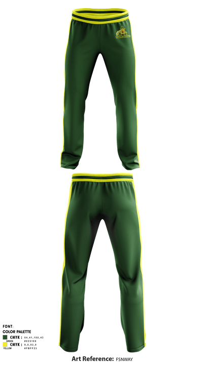 Aguilar Public High School 10671701 Sweatpants - 1