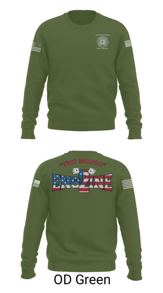 Crew Neck Sweatshirt, , Fire Department, Teamtime, Team time, sublimation, custom sports apparel, team uniforms, spirit wear, spiritwear, sports uniforms, custom shirts, team store, custom team store, fundraiser sports, apparel fundraiser