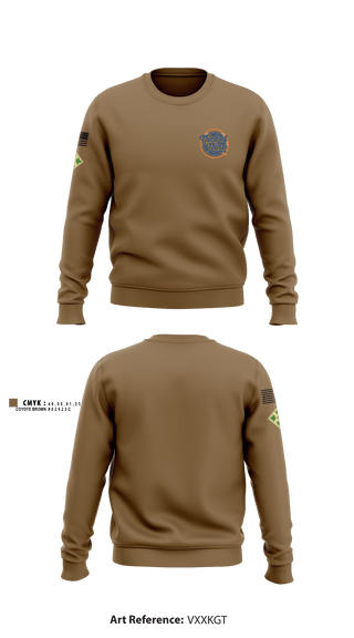 Crew Neck Sweatshirt, , Army, Teamtime, Team time, sublimation, custom sports apparel, team uniforms, spirit wear, spiritwear, sports uniforms, custom shirts, team store, custom team store, fundraiser sports, apparel fundraiser