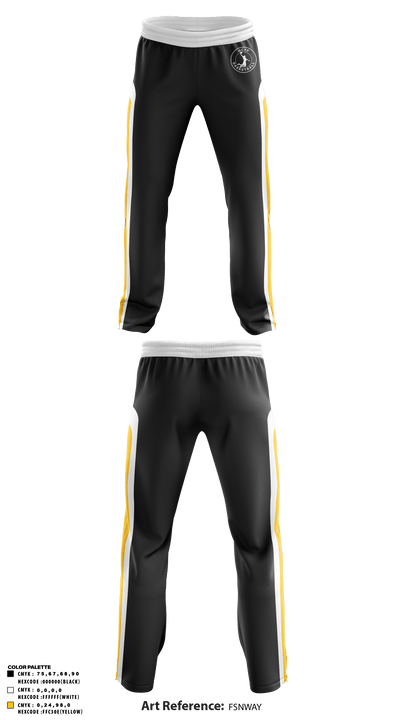 Howard County Youth Basketball 46126379 Sweatpants - 1