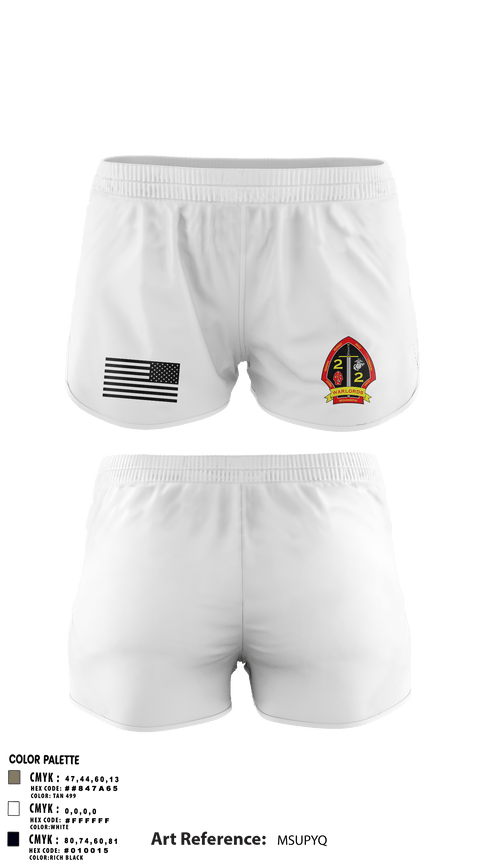 Ranger Panties, 2nd battalion 2nd marines, Marines, Teamtime, Team time, sublimation, custom sports apparel, team uniforms, spirit wear, spiritwear, sports uniforms, custom shirts, team store, custom team store, fundraiser sports, apparel fundraiser
