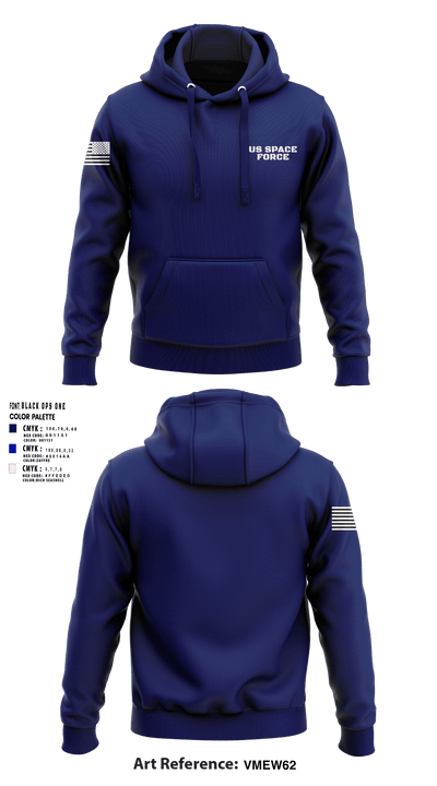 US Space force 57592305 Hoodie - 1