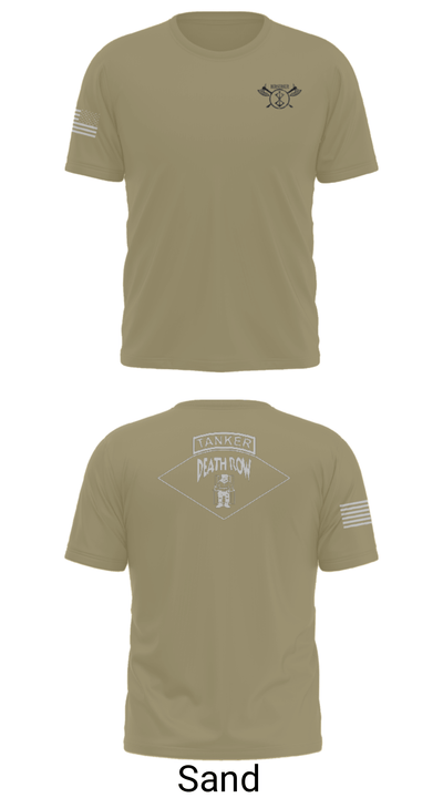 2ND PLT B CO 1-67AR 75629635 Short Sleeve Performance Shirt - 36