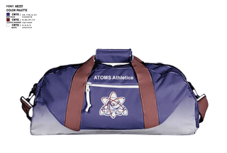 Duffle Bag, SYRACUSE ACADEMY, Men's Soccer, Teamtime, Team time, sublimation, custom sports apparel, team uniforms, spirit wear, spiritwear, sports uniforms, custom shirts, team store, custom team store, fundraiser sports, apparel fundraiser
