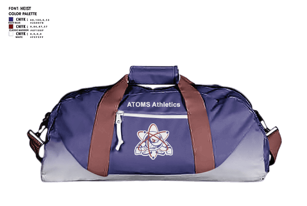 Duffle Bag, SYRACUSE ACADEMY, Men's Soccer, Teamtime, Team time, sublimation, custom sports apparel, team uniforms, spirit wear, spiritwear, sports uniforms, custom shirts, team store, custom team store, fundraiser sports, apparel fundraiser