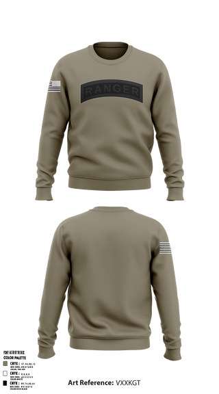 Crew Neck Sweatshirt, , Army, Teamtime, Team time, sublimation, custom sports apparel, team uniforms, spirit wear, spiritwear, sports uniforms, custom shirts, team store, custom team store, fundraiser sports, apparel fundraiser