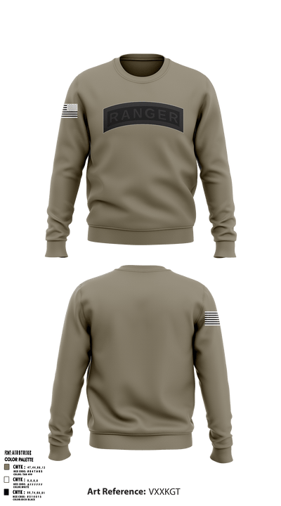 HHC Mortars, 2-505 PIR 68912099 Crew Neck Sweatshirt - 24