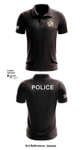 Jacksboro Police Department 19640406 Short Sleeve Performance Polo - 1