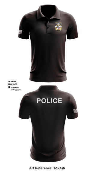 Short Sleeve Performance Polo, , Police, Teamtime, Team time, sublimation, custom sports apparel, team uniforms, spirit wear, spiritwear, sports uniforms, custom shirts, team store, custom team store, fundraiser sports, apparel fundraiser